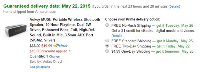 Fotografía - [Trato Alerta] Aukey MUSE Altavoz Bluetooth para $ 19.99 Después código de cupón Amazon (Abajo De $ 35.99)